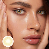 Lentes de contacto de color marrón Elfie